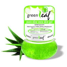 Green Leaf Pure Aloe Vera Skin Gel, Green, 120g