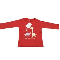 Tango Baby Full Sleeves T-Shirt-Red