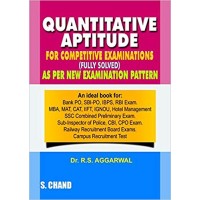 Quantitative Aptitude for Competitive Examination by Dr.R.S.Aggarwal