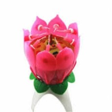 Lotus Musical Candle (small)