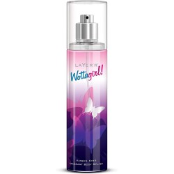 Layer'r Wottagirl Body Spray, Amber Kiss-135ml