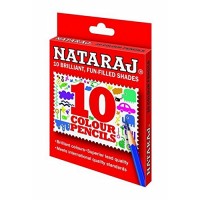 Nataraj Half Size Colour Pencil - 10 Shades - Multicolor Nataraj Half Size Colour Pencil - 10 Shades - Multicolor