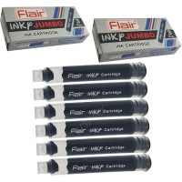 Flair Ink X-Large Jumbo Cartridge, Black, 35% More Ink (Pack of 10Pcs) Flair Ink X-Large Jumbo Cartridge, Black, 35% More Ink (Pack of 10Pcs)